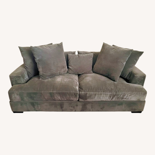 Used Z Gallerie Dark Gray Fabric 3+ Seater Sofa for sale on AptDeco