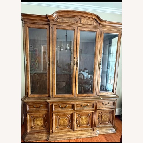 Used Bernhardt Breakfront With Glass Shelves for sale on AptDeco