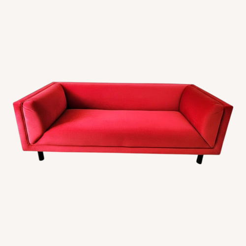 Used Red Fabric 3+ Seater Sofas for sale on AptDeco