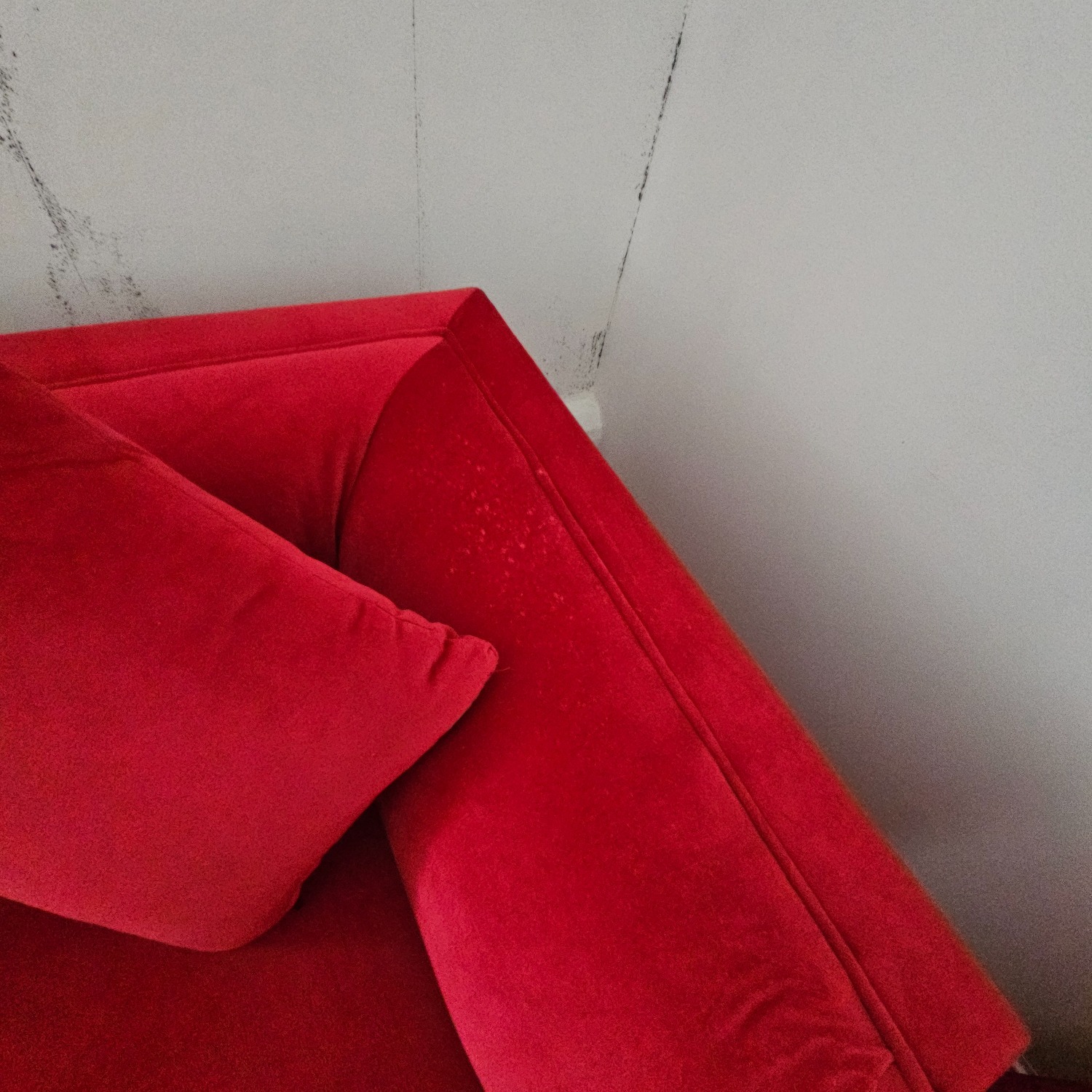 Red Fabric 3+ Seater Sofas - image-3