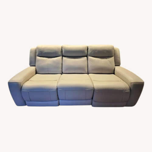 Used Bob's Discount Furniture Leather 3+ Seater Sofa for sale on AptDeco