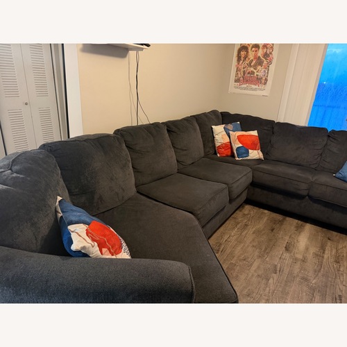 Used Ashley Furniture Dark Gray 3+ Piece Sectional for sale on AptDeco