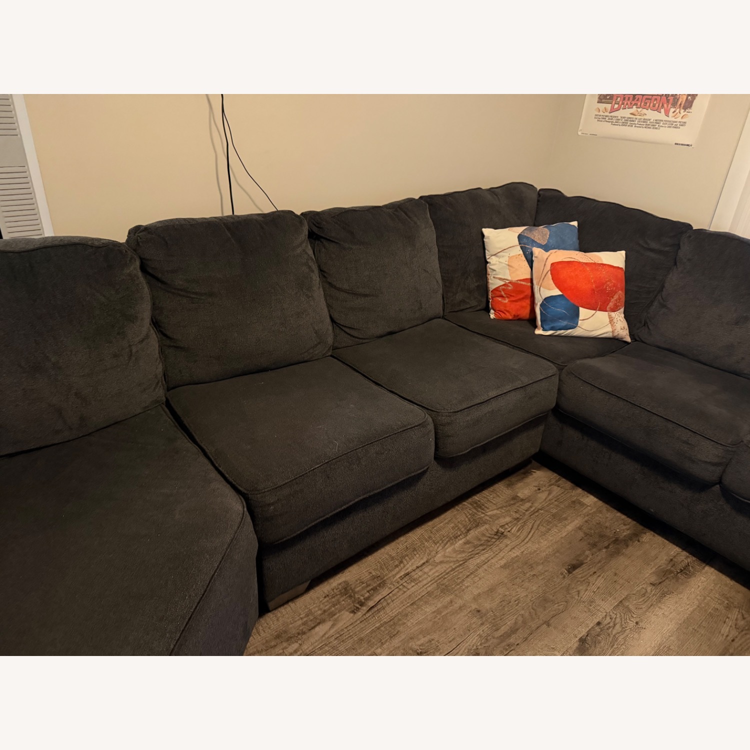Ashley Furniture Dark Gray 3+ Piece Sectional - image-2