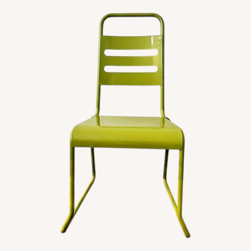 Used Crate & Barrel Metal Chairs for Kids (Set of 2) for sale on AptDeco