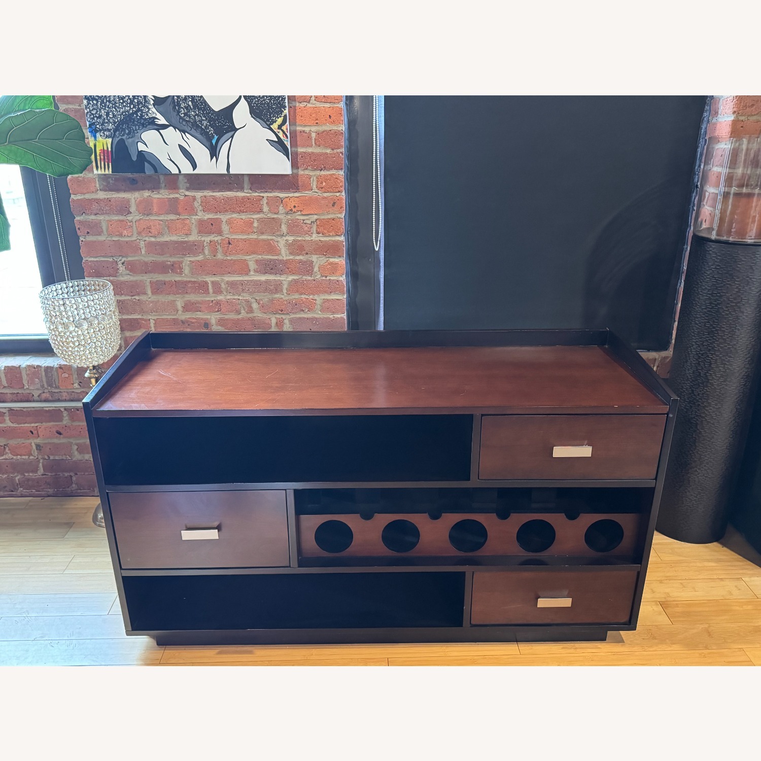 Coaster Fine Furniture Dark Brown Boyer Server - image-1