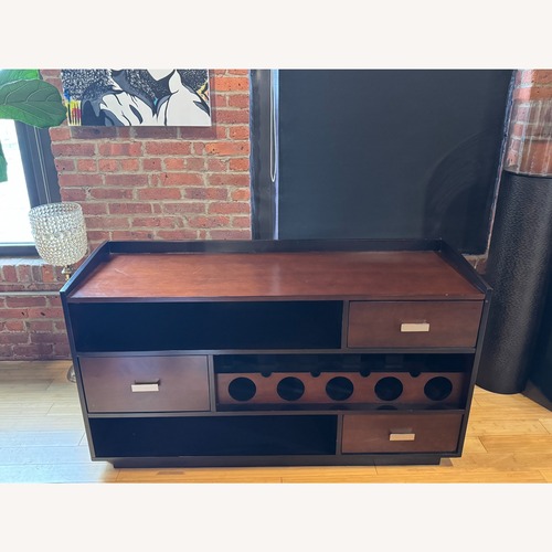 Used Coaster Fine Furniture Dark Brown Boyer Server  for sale on AptDeco