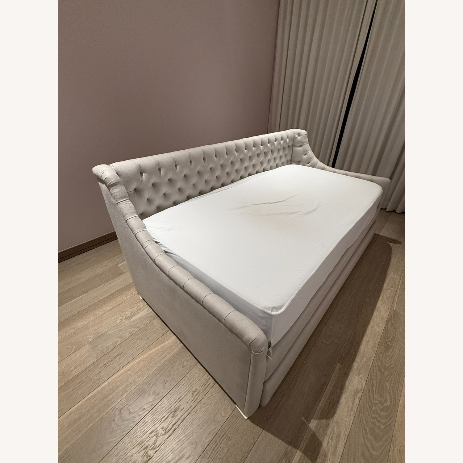 Restoration Hardware Devyn Tufted Daybed with Trundle - image-6