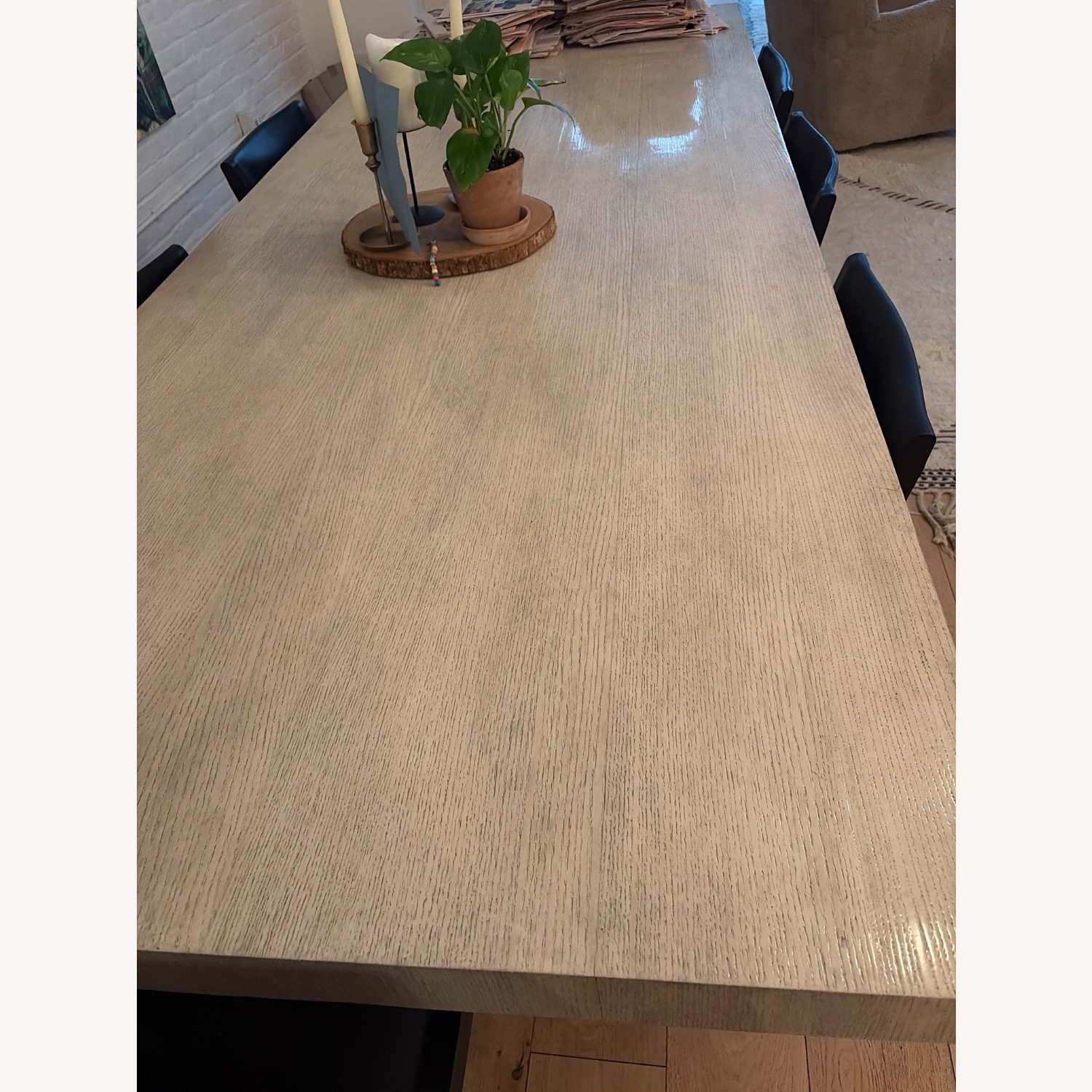 Holly Hunt White Wood Dining Set - image-3