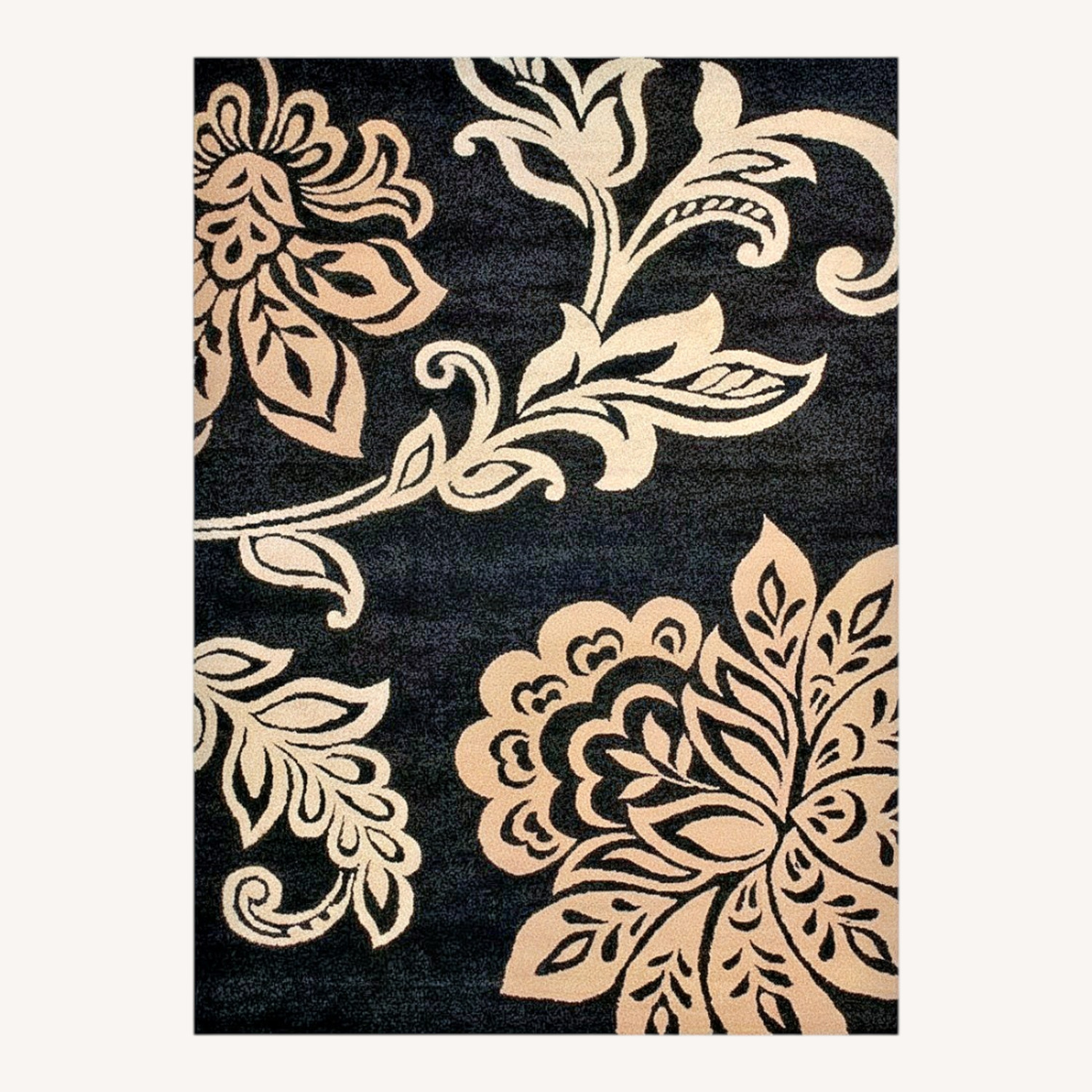 Dark Brown Area Rug 9' x 12' - image-0
