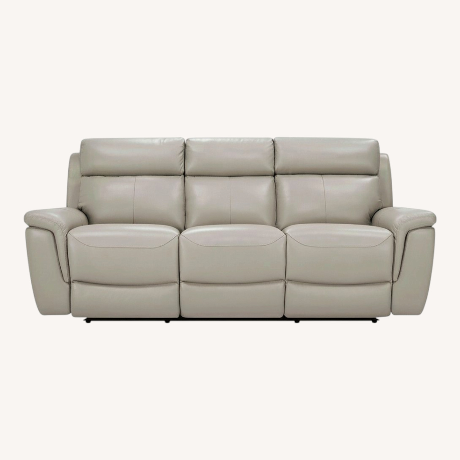 Raymour & Flanigan Light Gray 3+ Sofa - image-0