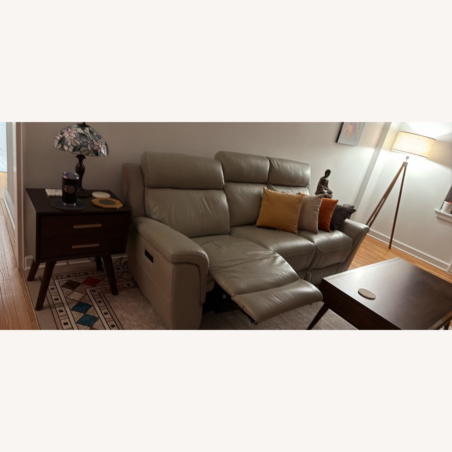Raymour & Flanigan Light Gray 3+ Sofa - image-3