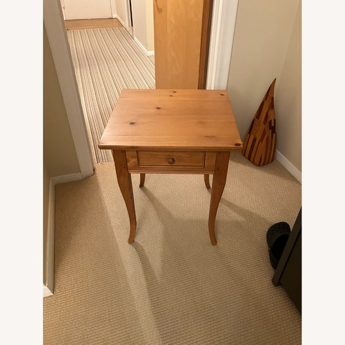 Used Light Brown Side Table for sale on AptDeco