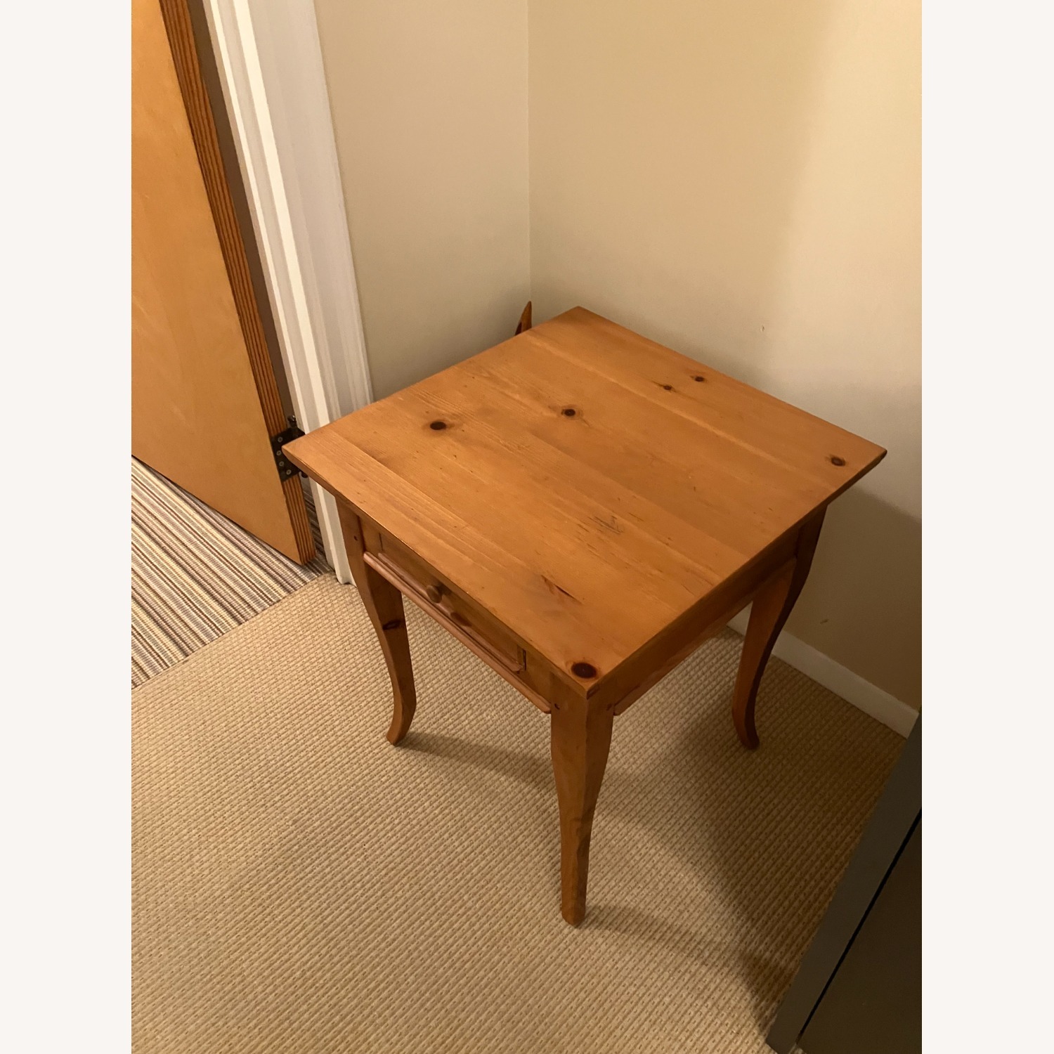 Light Brown Side Table - image-3