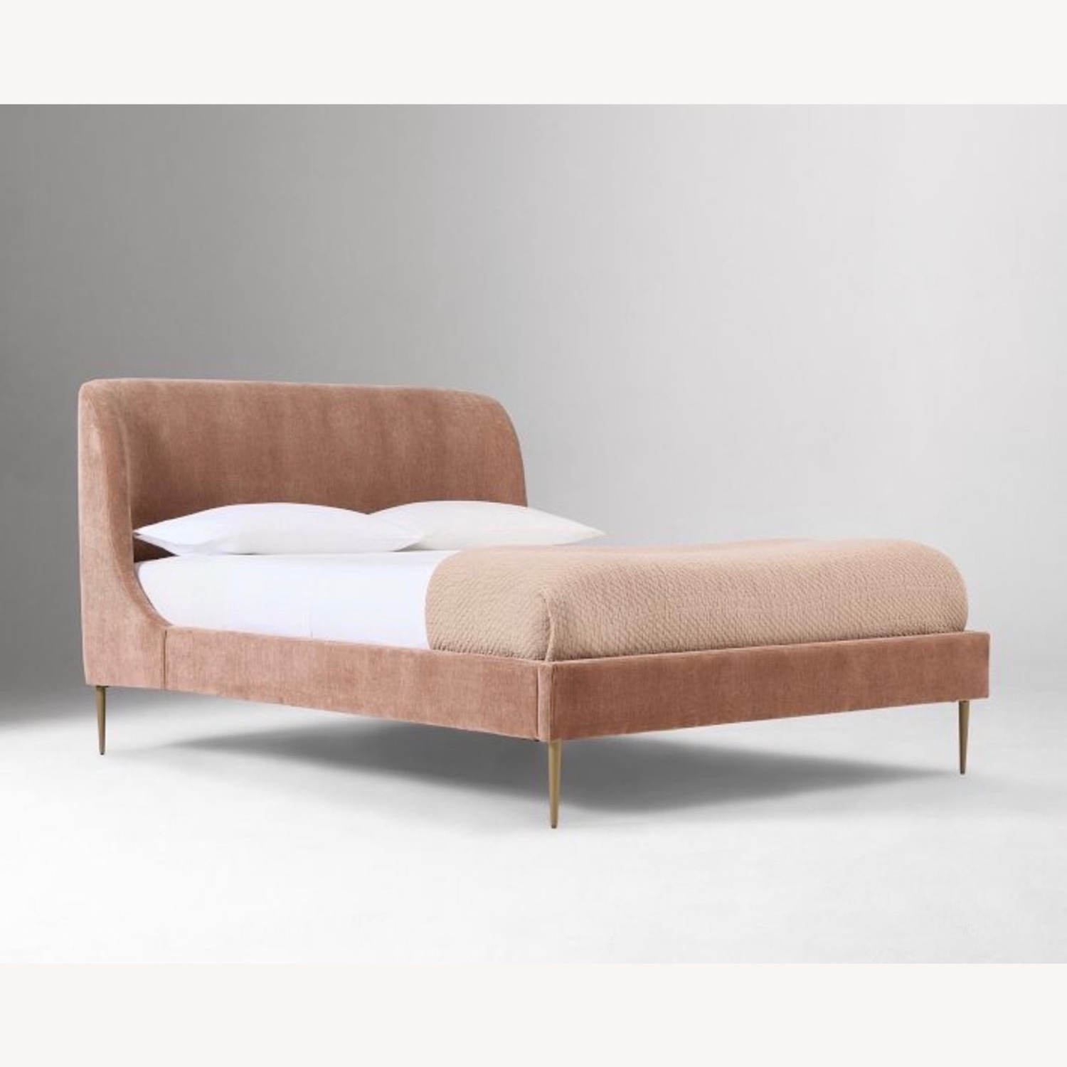 West Elm Lana Upholstered Queen Bed - image-2