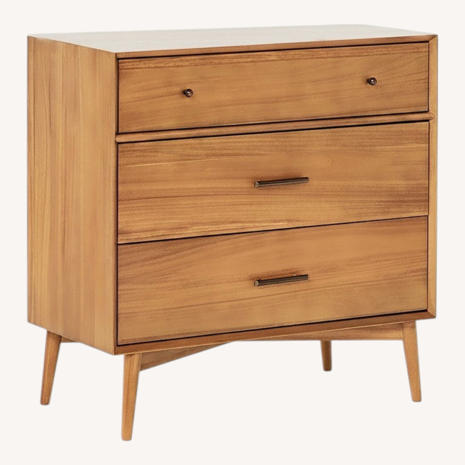 West Elm Mid-Century 3-Drawer Dresser (36") - image-0