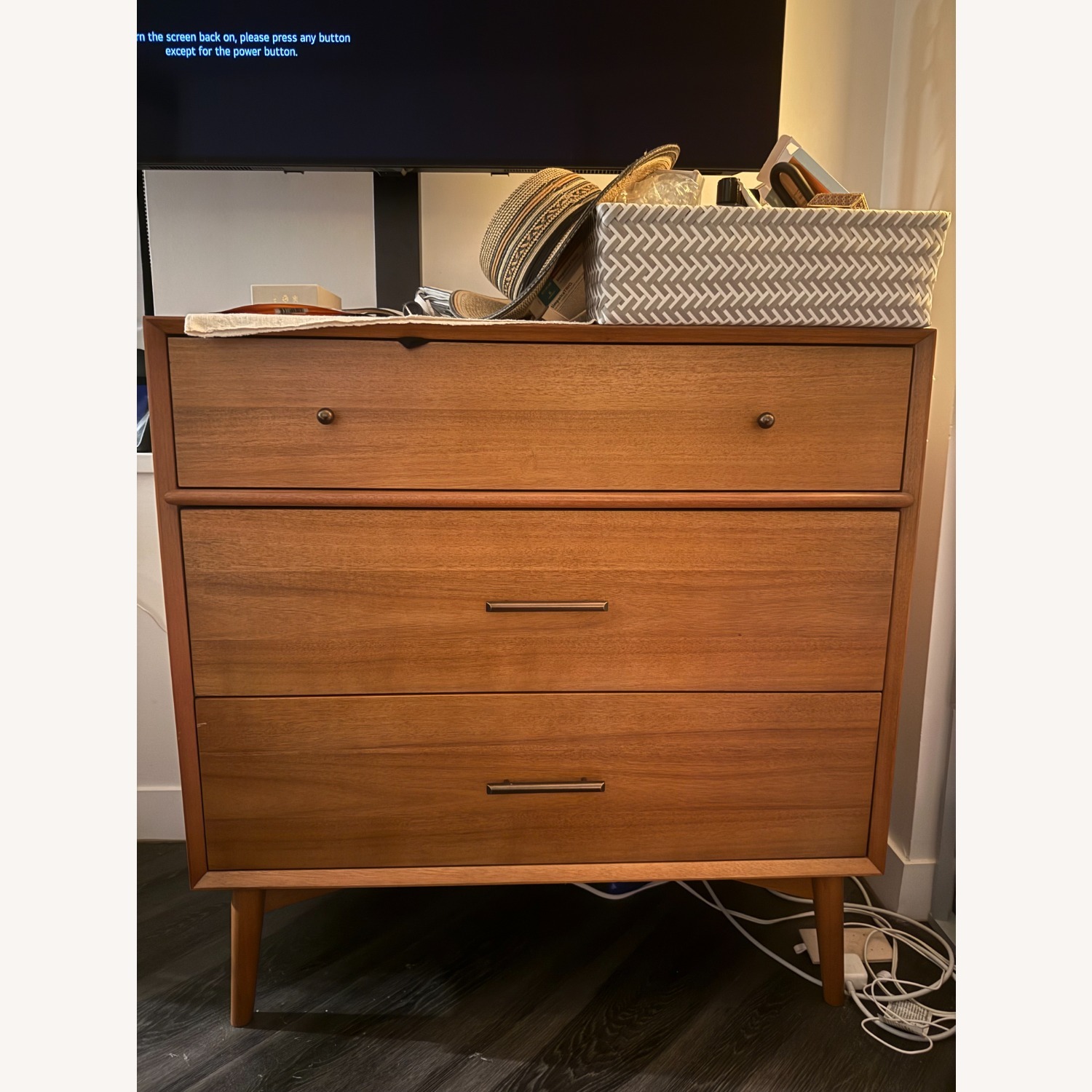 West Elm Mid-Century 3-Drawer Dresser (36") - image-1
