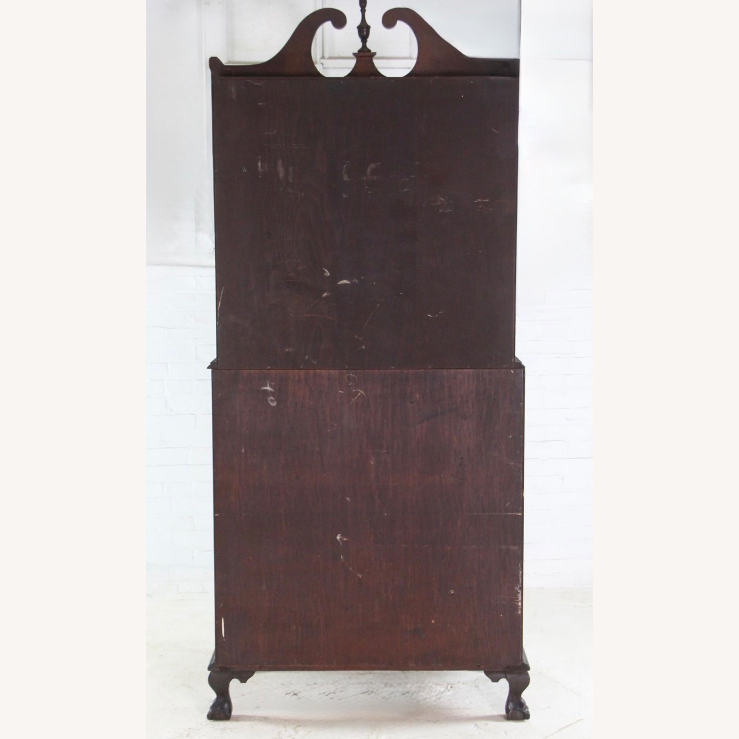 Antique Mahogany Secretary/Bookcase/Writing Desk - image-8