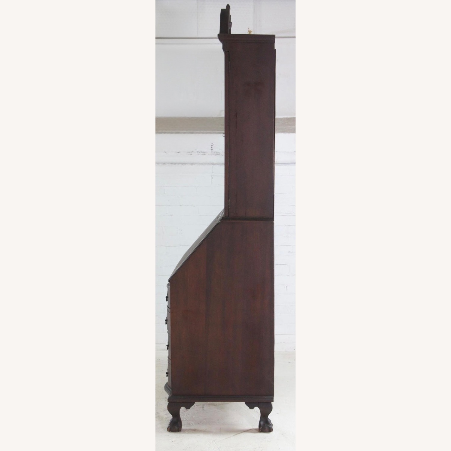 Antique Mahogany Secretary/Bookcase/Writing Desk - image-7