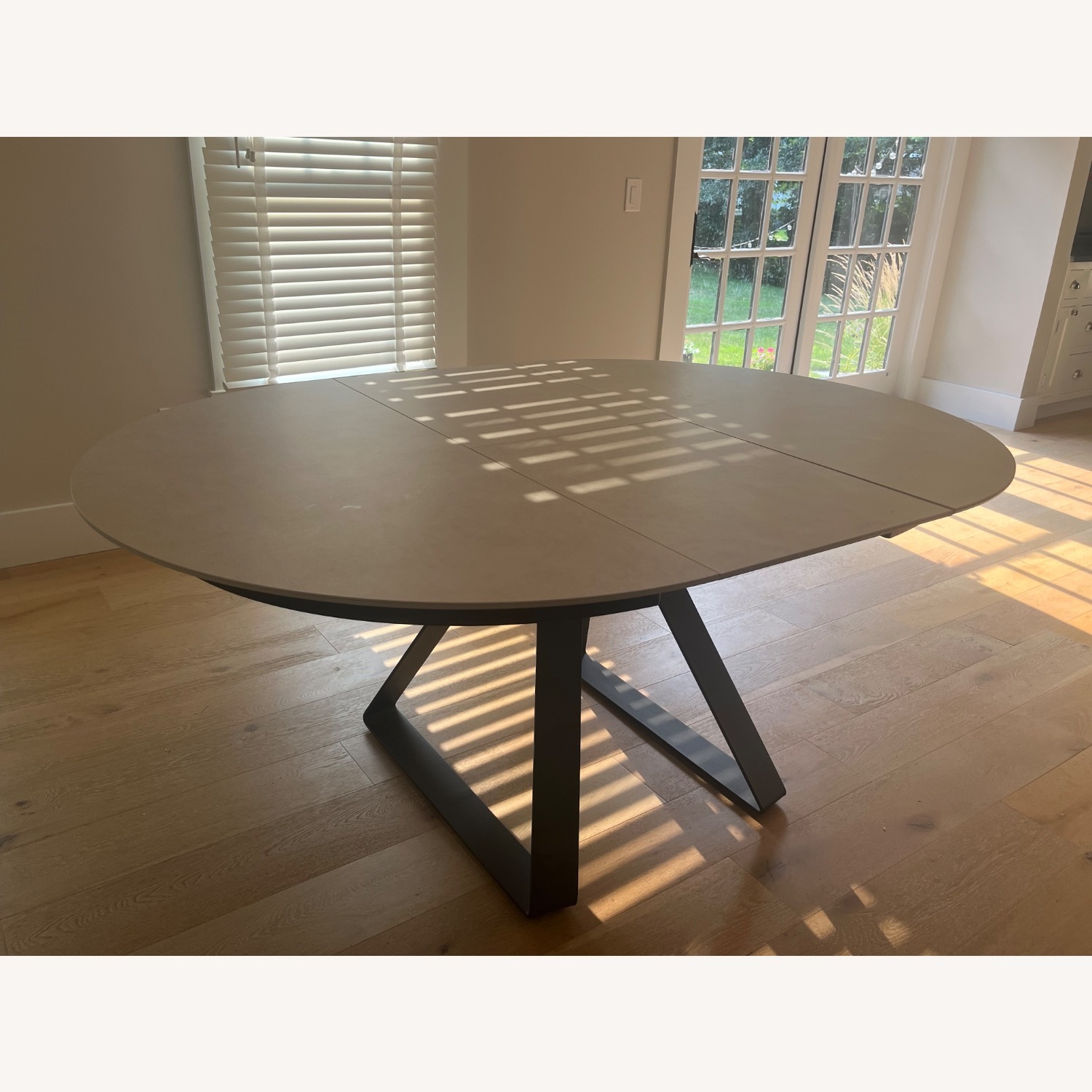 Caligaris Pedestal Expandable Dining Table - image-2