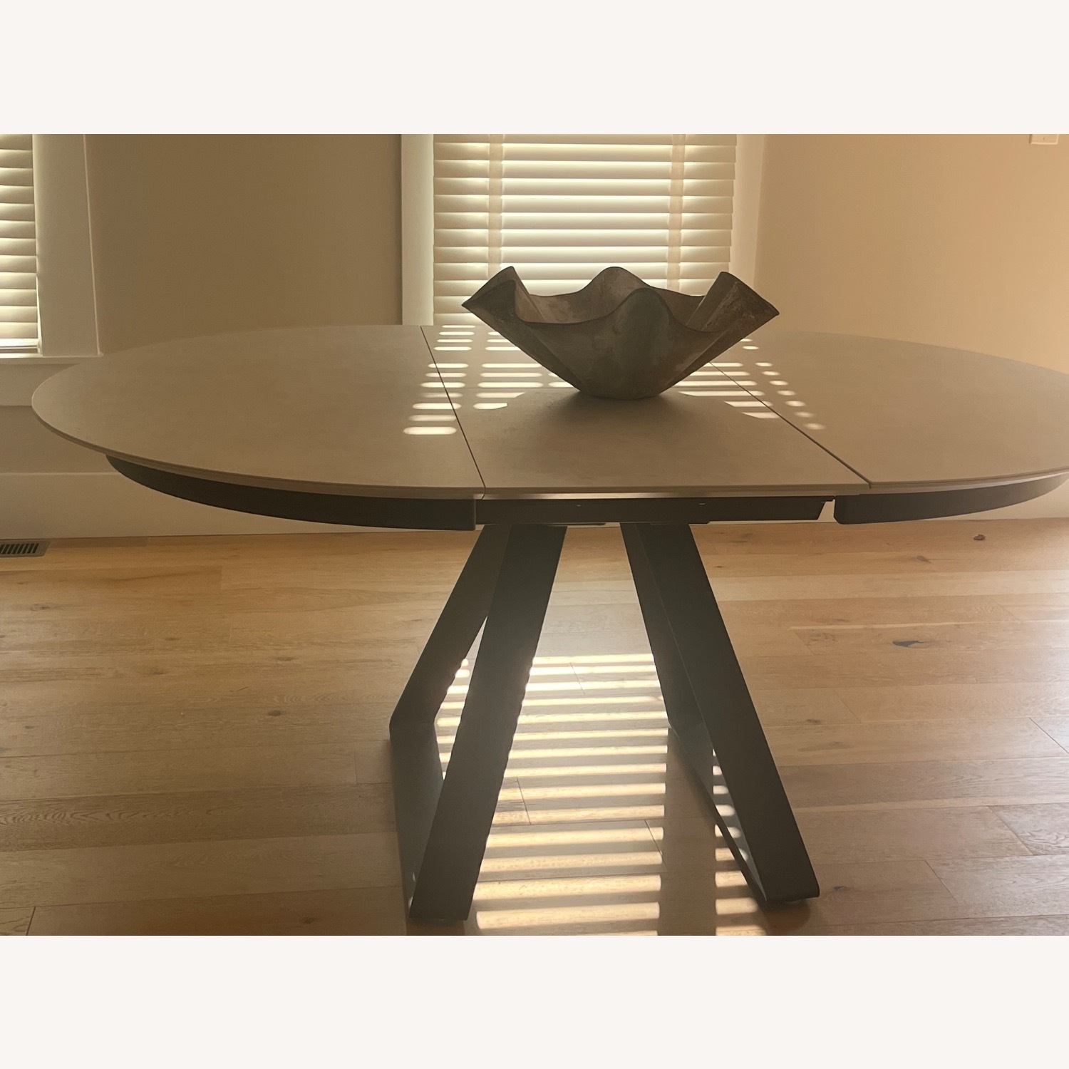 Caligaris Pedestal Expandable Dining Table - image-4