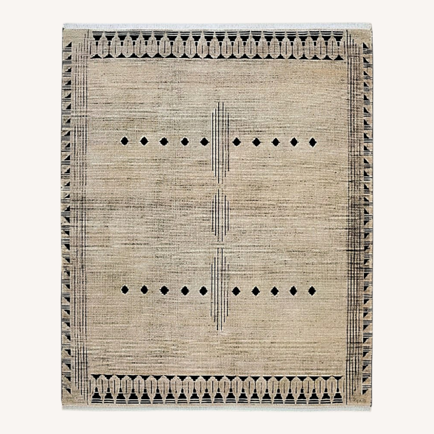 CB2 Saffioti Wool Area Rug 9' x 12' - image-0