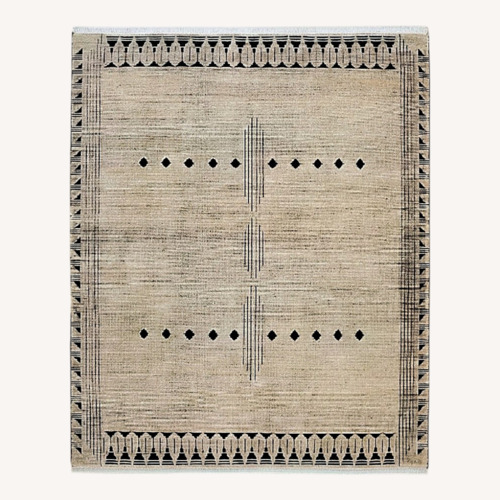 Used CB2 Saffioti Wool Area Rug 9' x 12' for sale on AptDeco