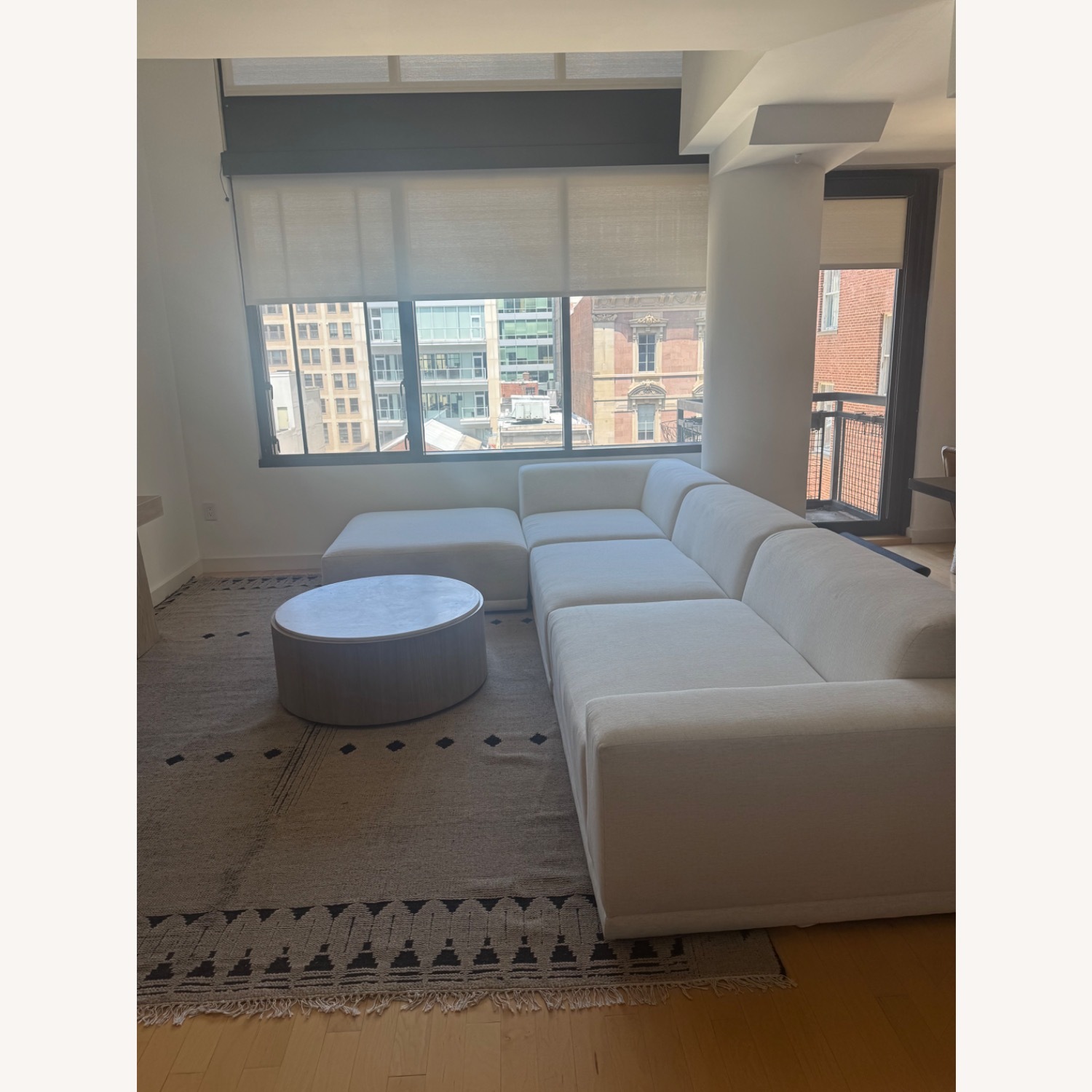 CB2 Saffioti Wool Area Rug 9' x 12' - image-1