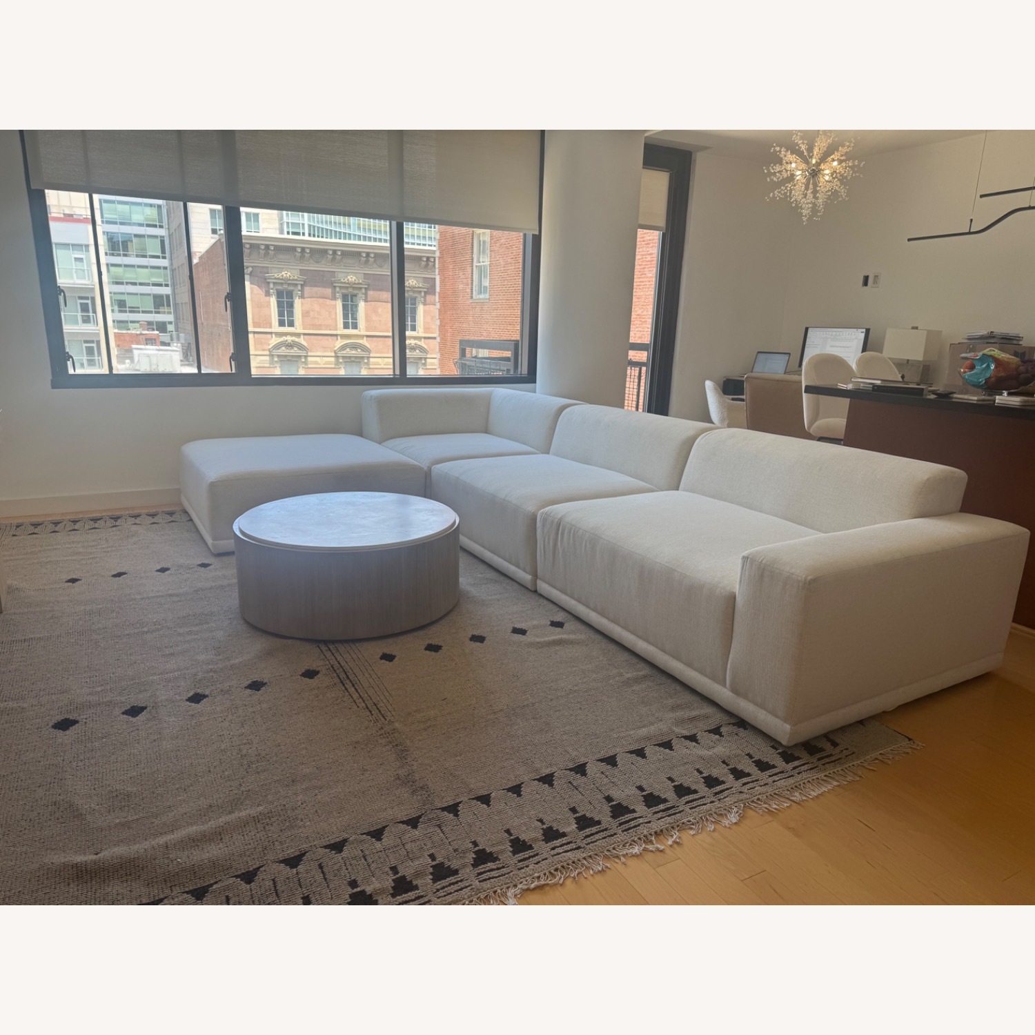 CB2 Saffioti Wool Area Rug 9' x 12' - image-3