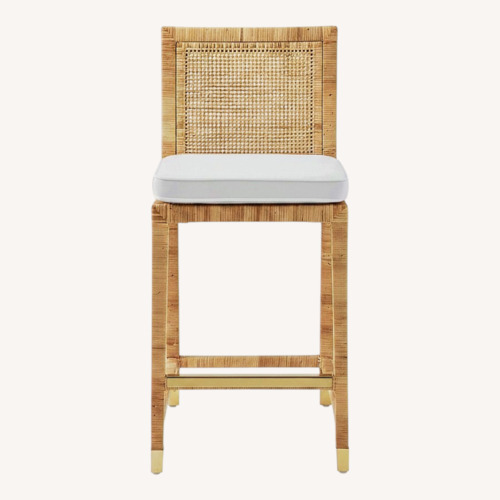 Used Balboa Rattan Counter & Bar Stool for sale on AptDeco