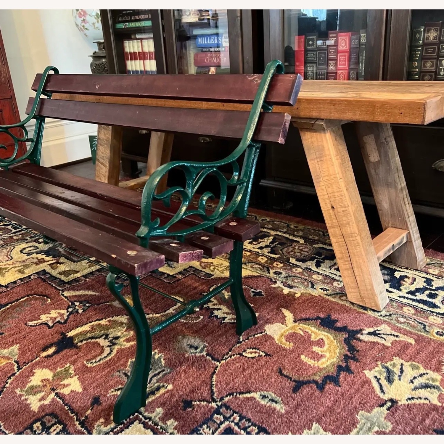 Vintage Children’s Park Bench - image-4