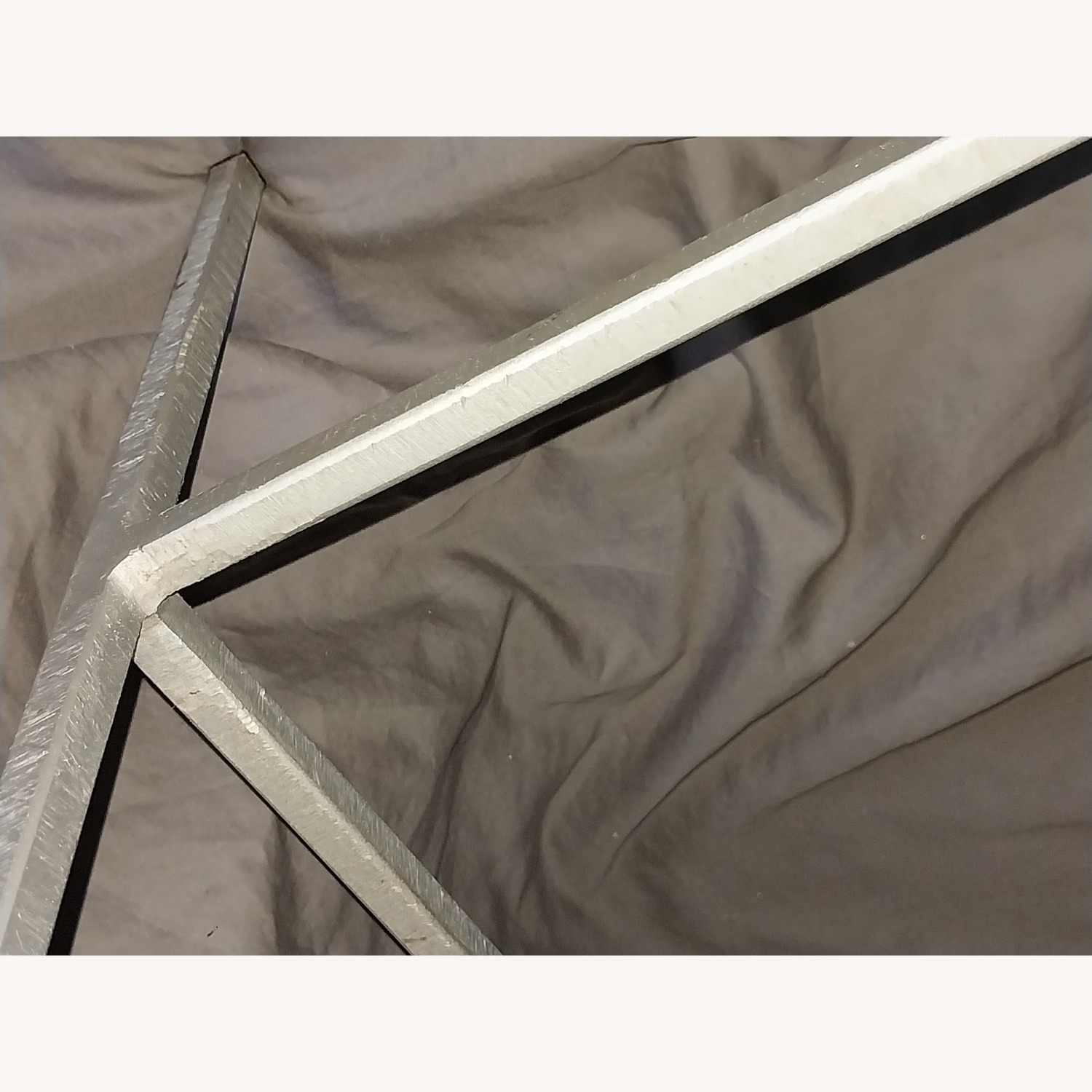 Silver Glass Side Table - image-8