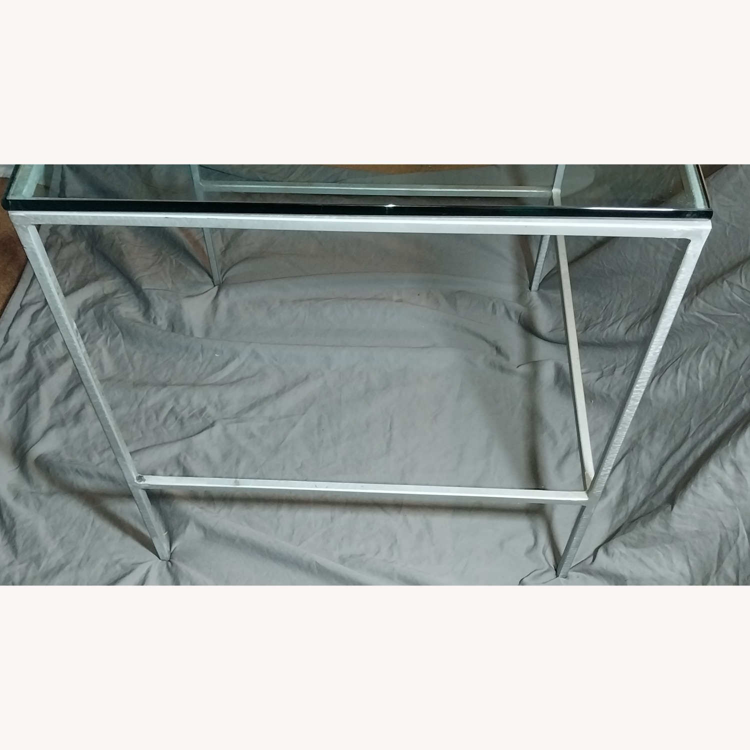 Silver Glass Side Table - image-15