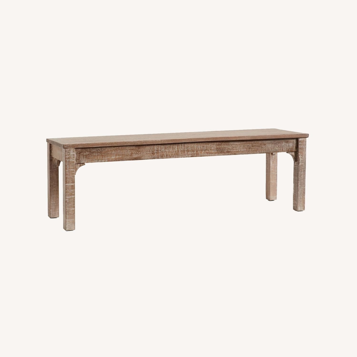 Pottery Barn Thalia Dining Benches (Pair) - image-5
