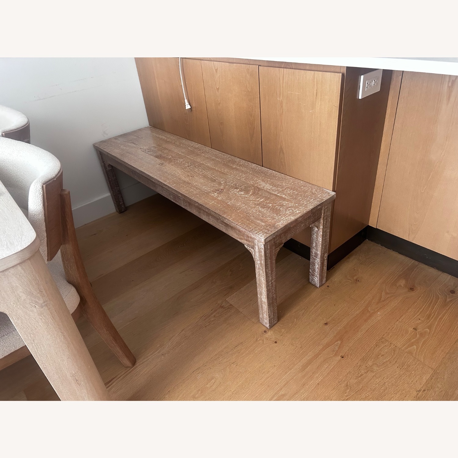 Pottery Barn Thalia Dining Benches (Pair) - image-1