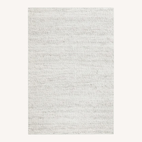 Used Nordic Knots Natural Wool Area Rug 6' x 9' for sale on AptDeco