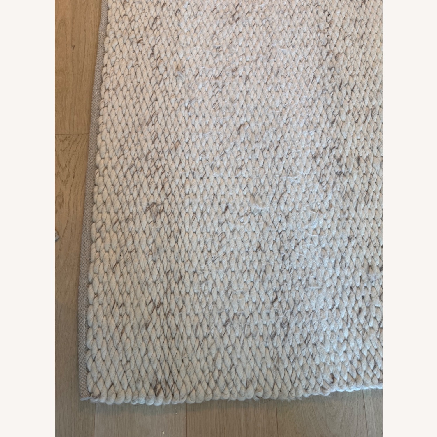 Nordic Knots Natural Wool Area Rug 6' x 9' - image-4