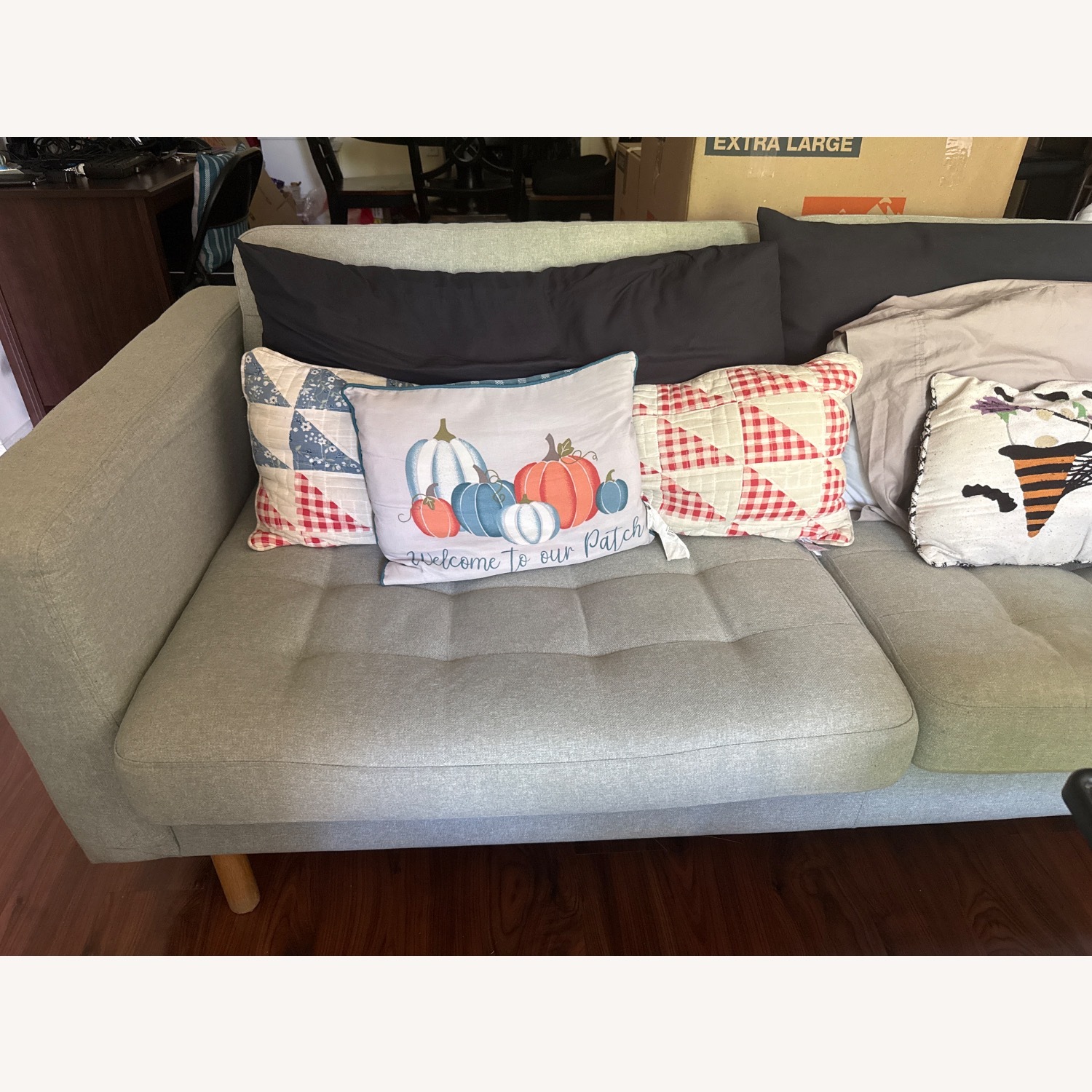 IKEA Fabric 3+ Seater Sofa - image-2