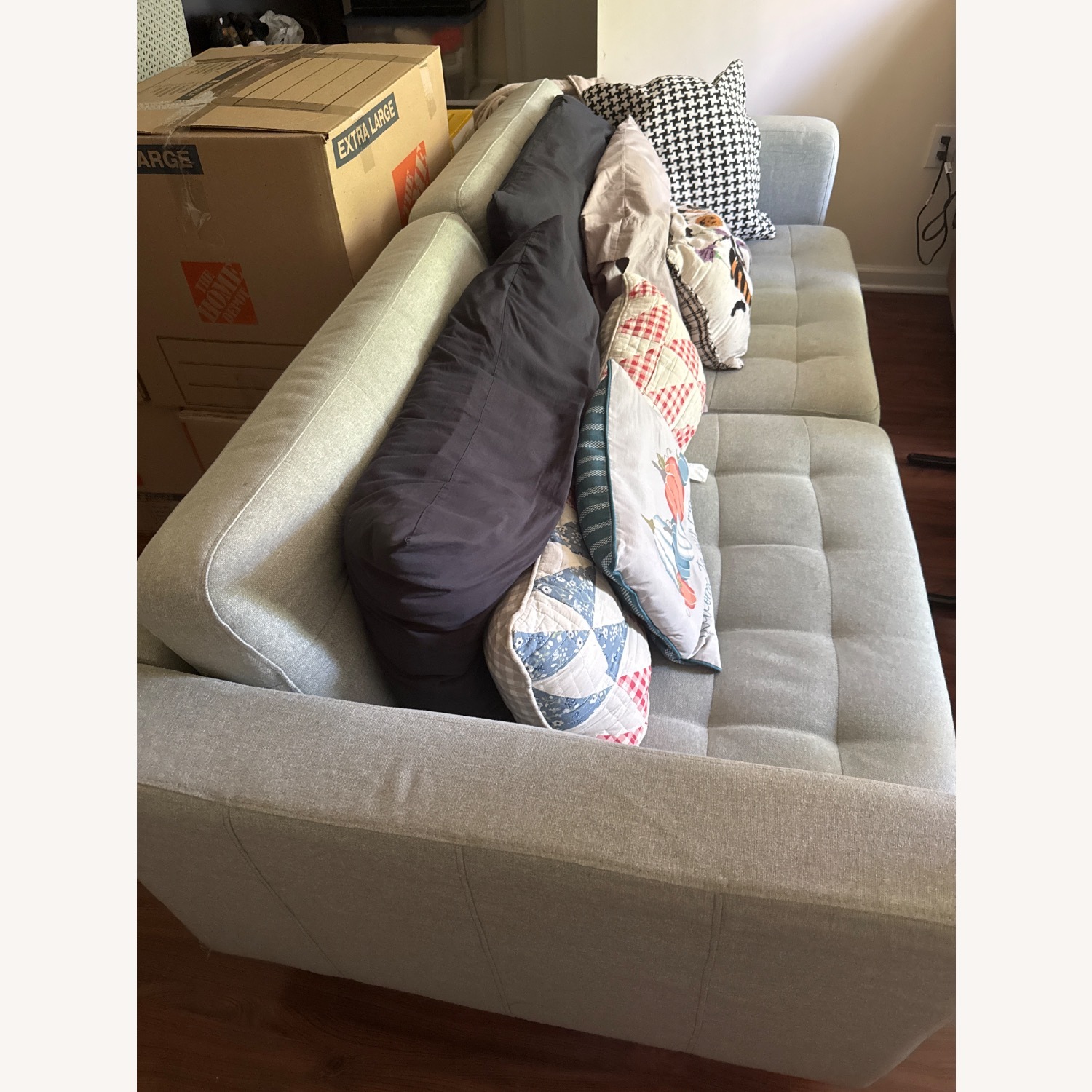 IKEA Fabric 3+ Seater Sofa - image-1