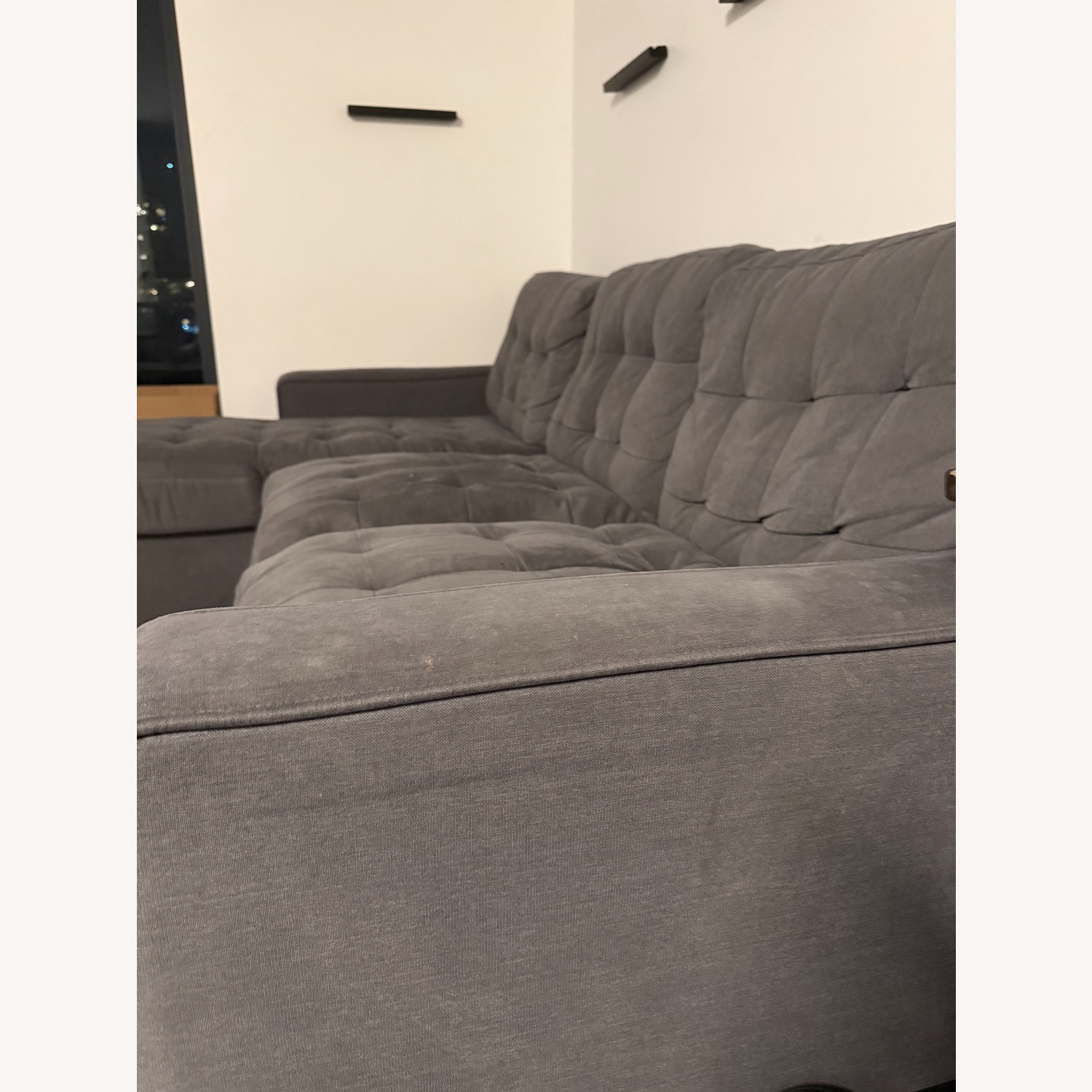 Bryson 89 7” Square Arm Sofa Bed - image-3