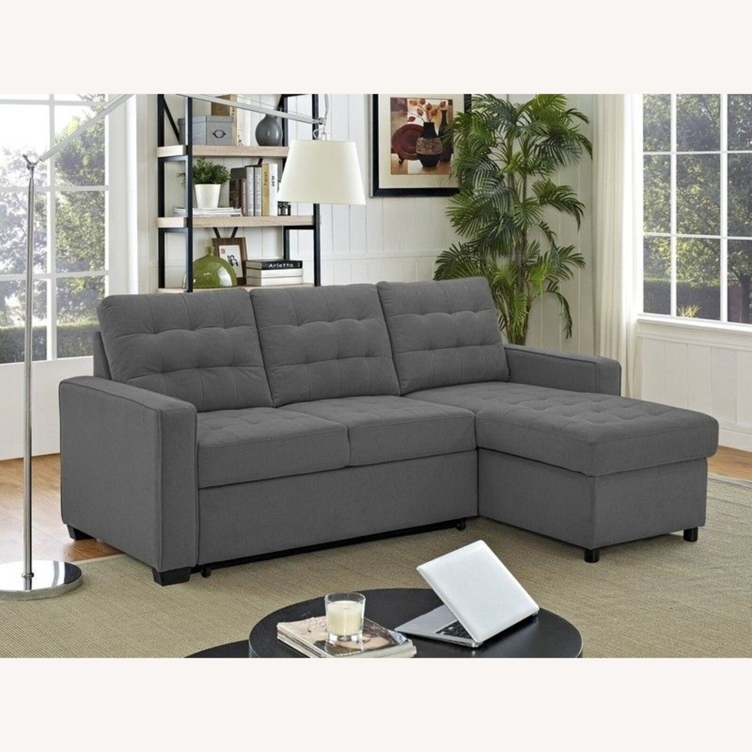Bryson 89 7” Square Arm Sofa Bed - image-4