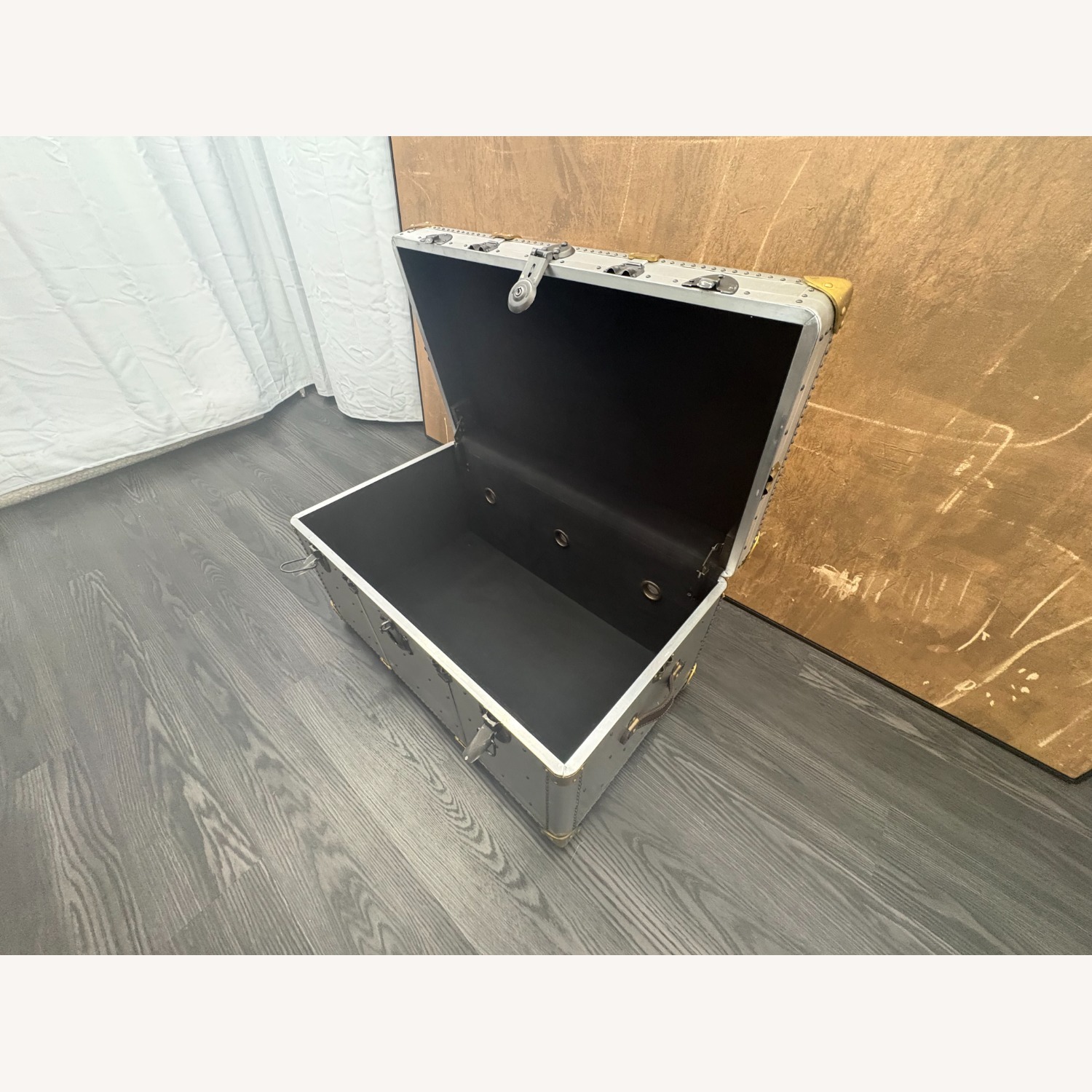 Restoration Hardware Restoration Hardware Vintage Porter's Trunk - image-11