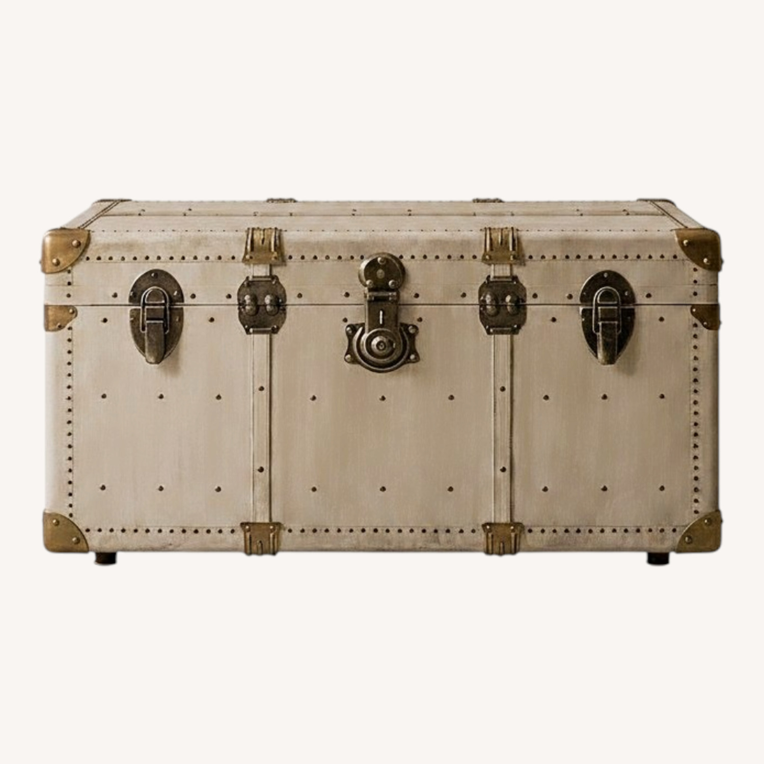 Restoration Hardware Restoration Hardware Vintage Porter's Trunk - image-24