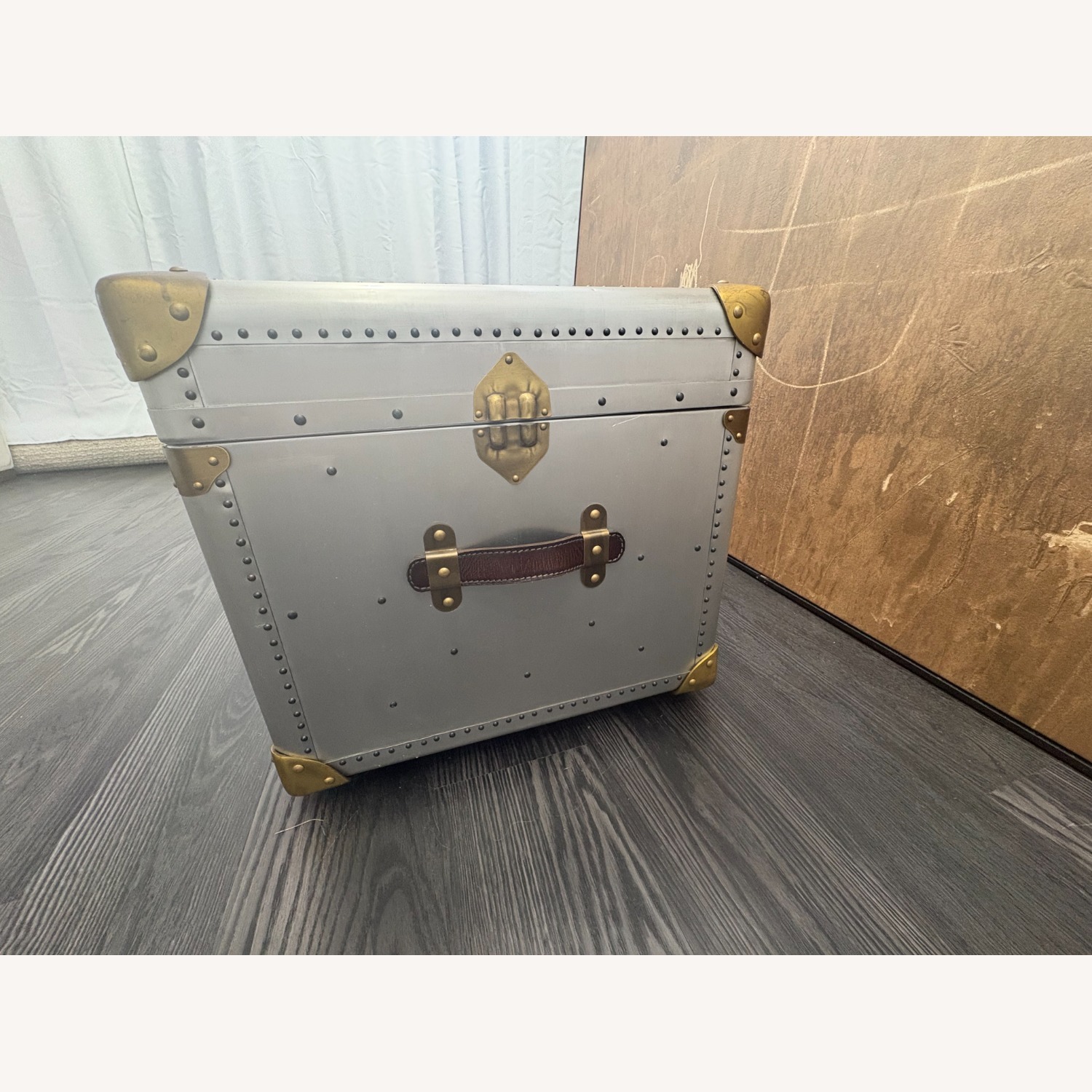 Restoration Hardware Restoration Hardware Vintage Porter's Trunk - image-17