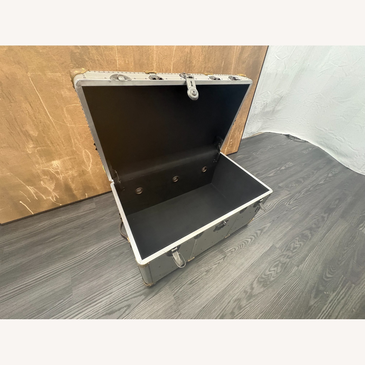 Restoration Hardware Restoration Hardware Vintage Porter's Trunk - image-13