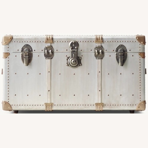 Used Restoration Hardware Restoration Hardware Vintage Porter's Trunk for sale on AptDeco