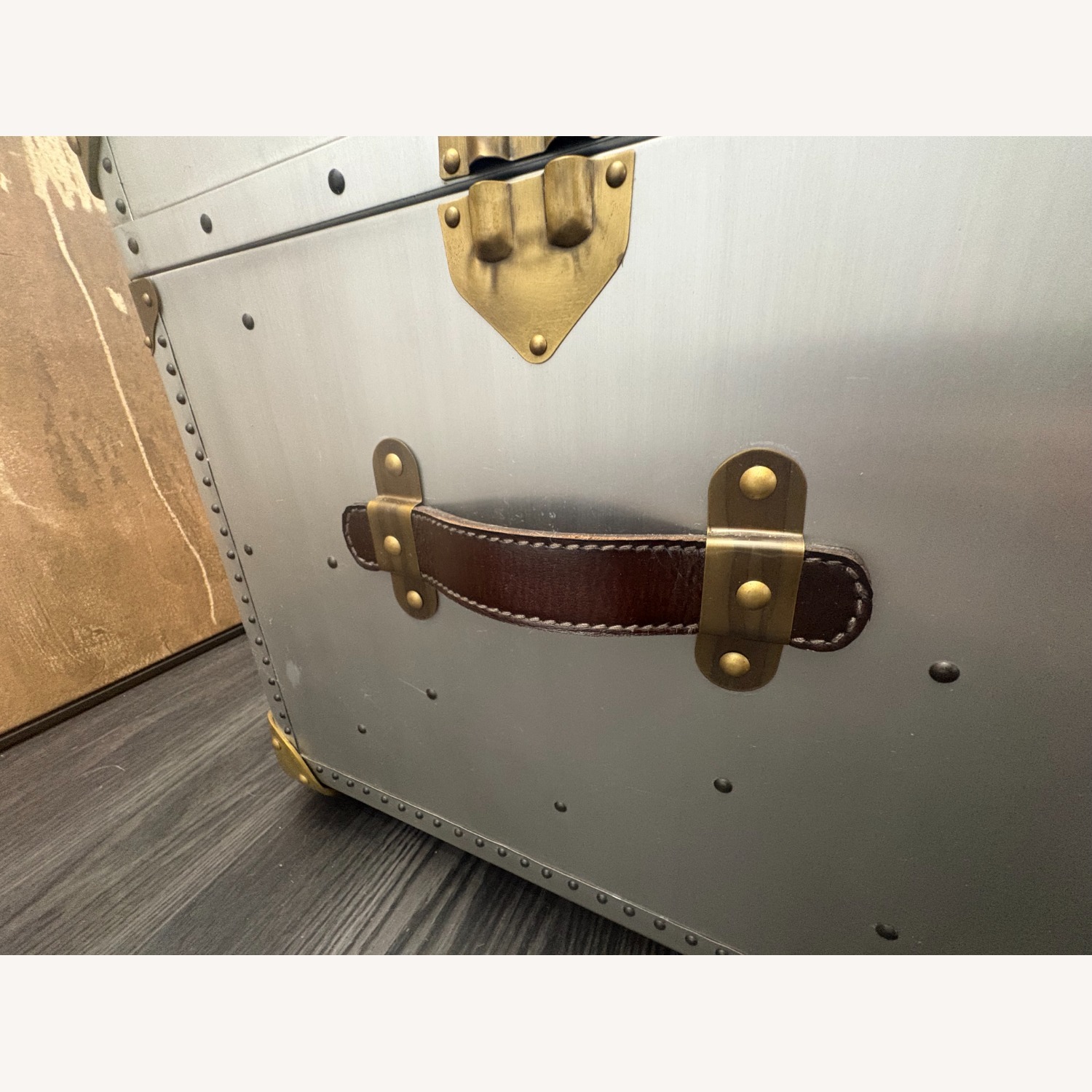 Restoration Hardware Restoration Hardware Vintage Porter's Trunk - image-16
