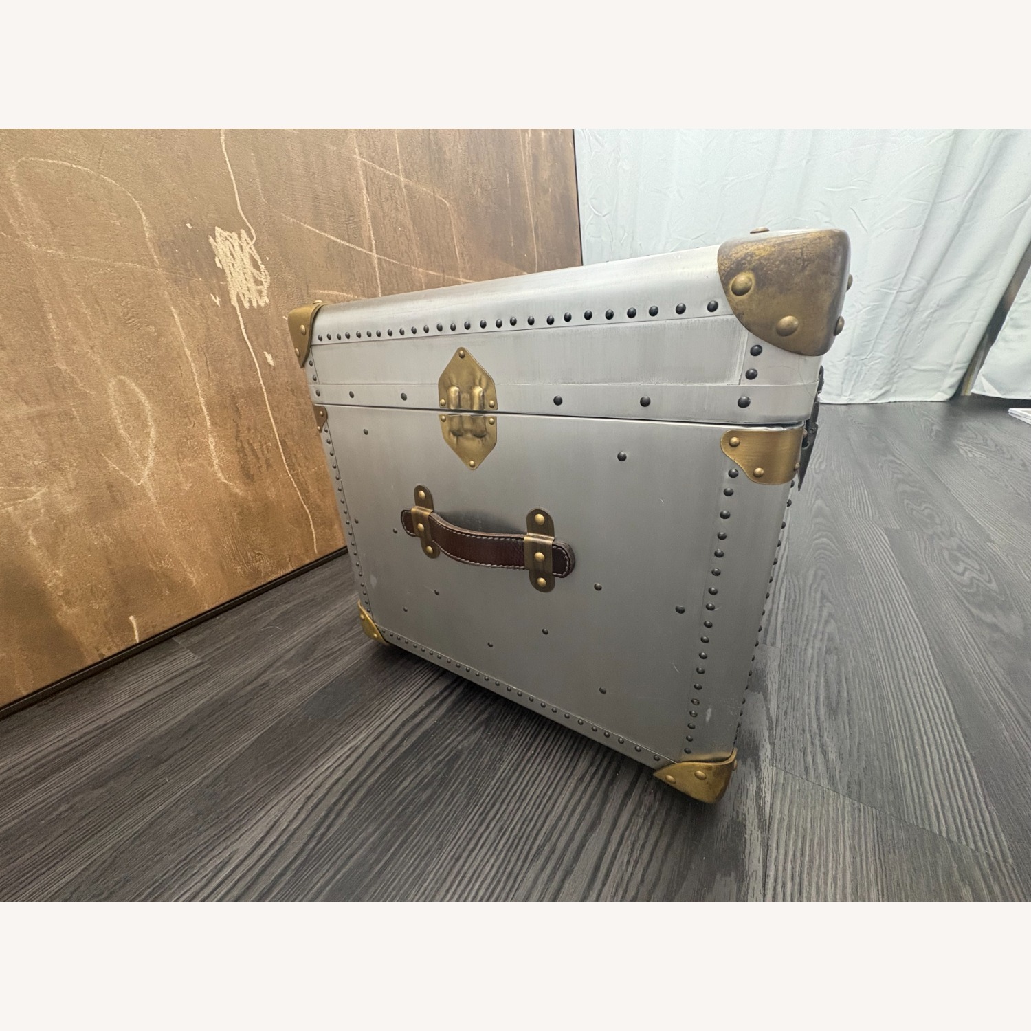 Restoration Hardware Restoration Hardware Vintage Porter's Trunk - image-19