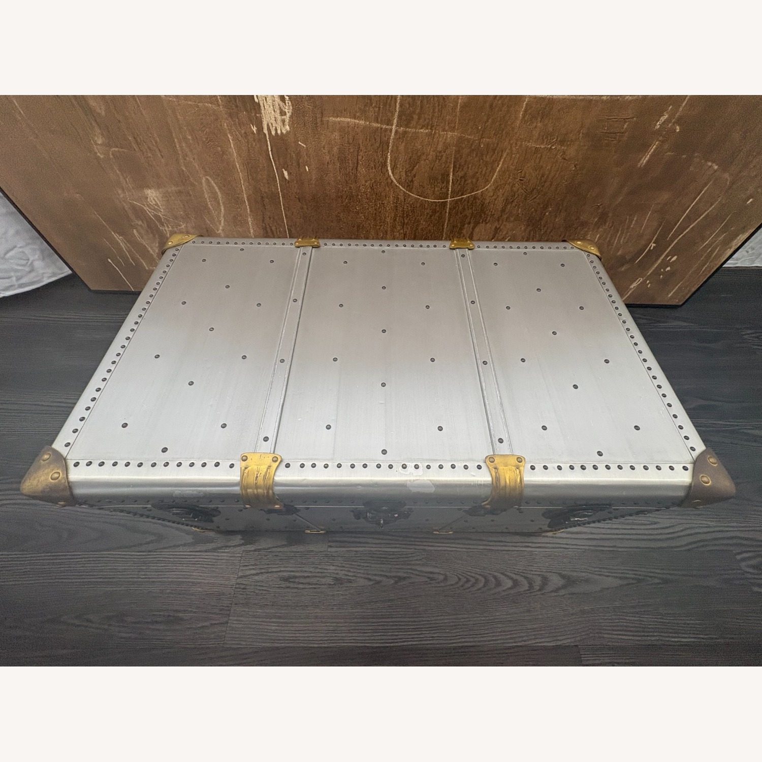 Restoration Hardware Restoration Hardware Vintage Porter's Trunk - image-23