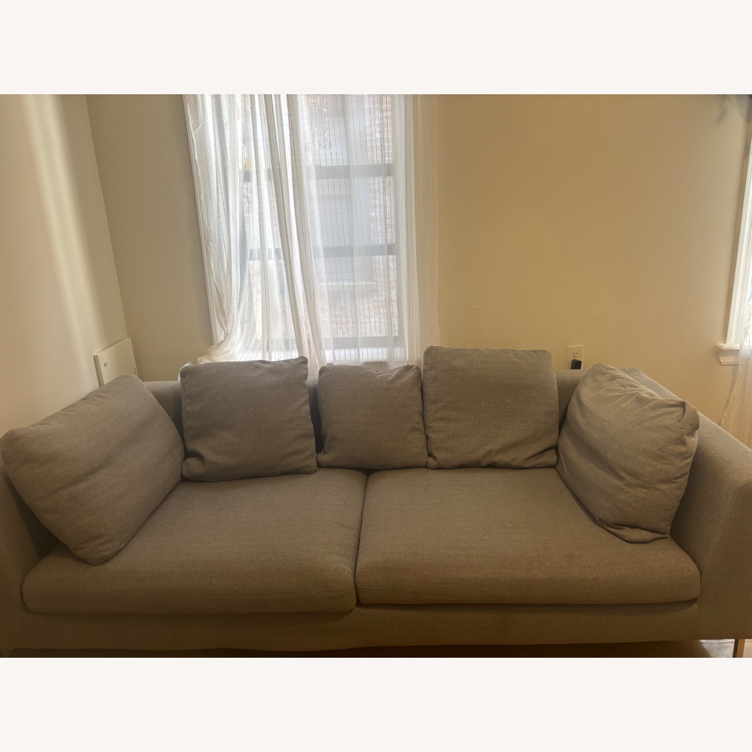 Rove Concept Gray Sandro Sofa - image-1