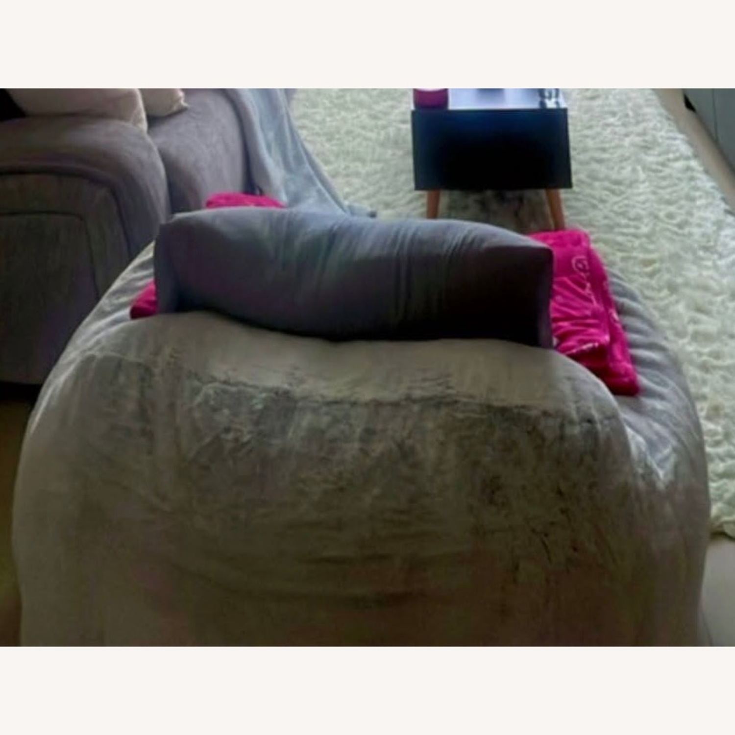 Light Grey Chaise Chair - image-2